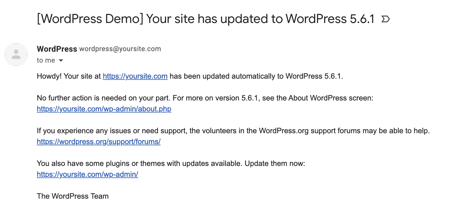 Image [7] - Le guide complet des mises à jour automatiques WordPress : lecture indispensable pour une maintenance sécurisée de votre site web