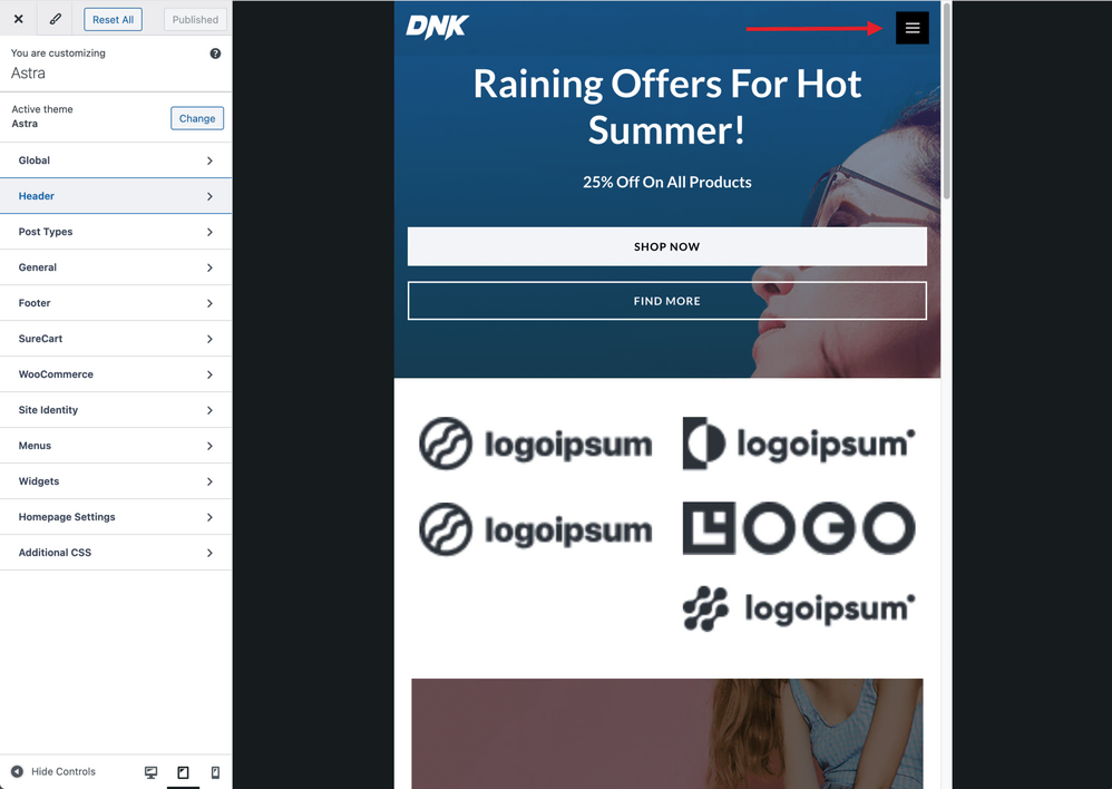 Image [8] - Thème Astra : Guide pratique pour créer un site web chinois de commerce électronique WooCommerce
