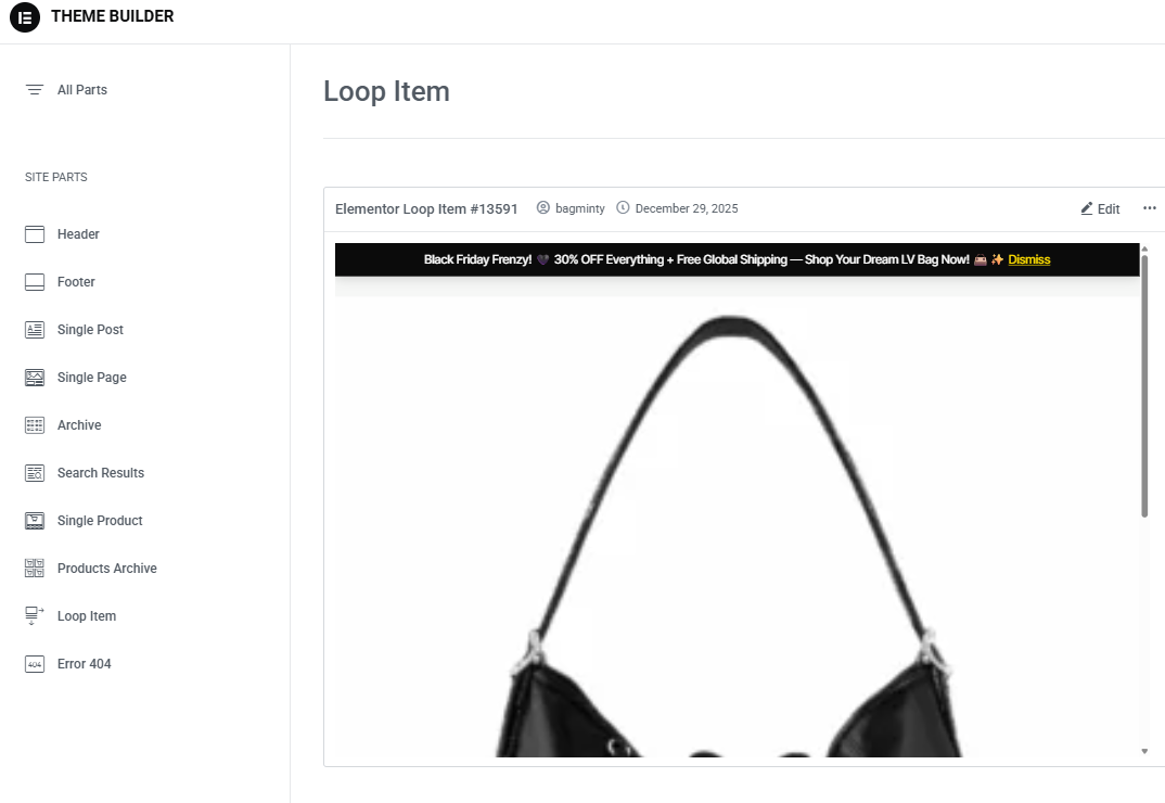 Image [2] - Directives de mise en page de la fiche produit Loop Grid : prix, évaluation et flash promotionnel - tout en un