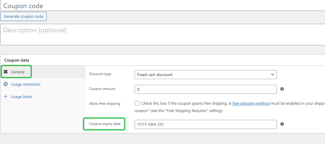 Imagen [5] - Prevención del uso indebido de cupones: técnicas de configuración y gestión de cupones en WordPress.