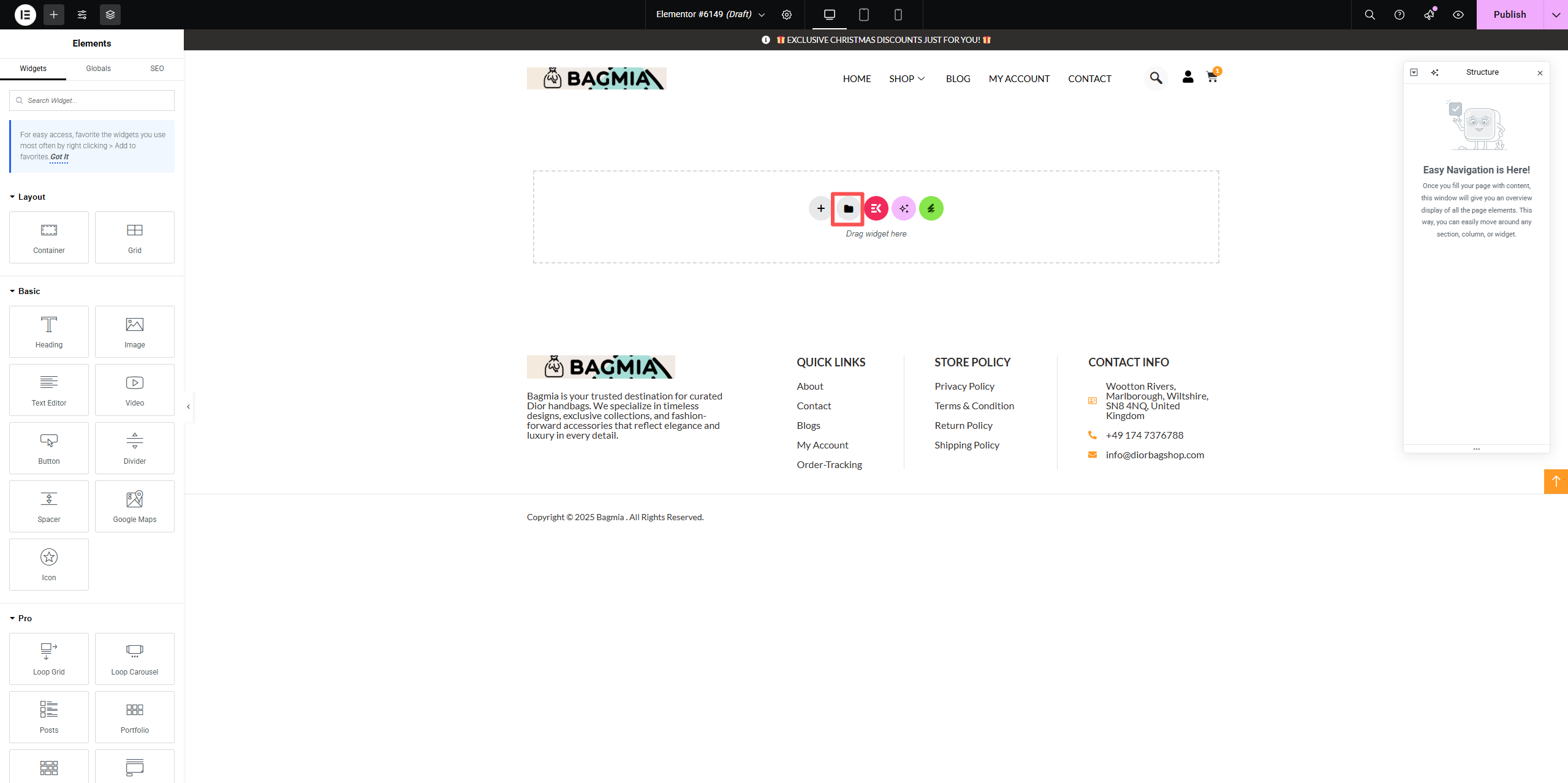 Imagen [4] - Cómo utilizar las plantillas y los kits de plantillas de Elementor para aumentar la eficiencia en la creación de sitios web.