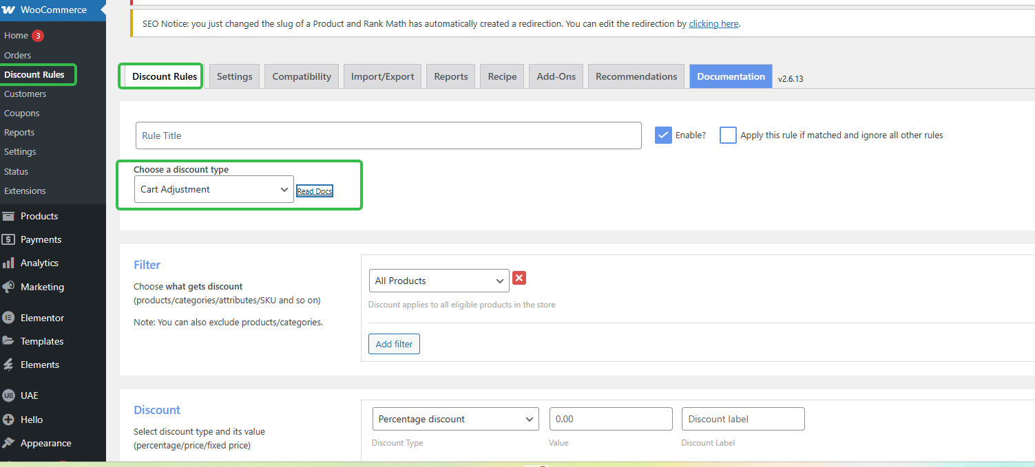 Imagen [3] - ¿Cómo implementar descuentos de primer orden en WooCommerce? Tutorial sobre el plugin gratuito para el primer mes.