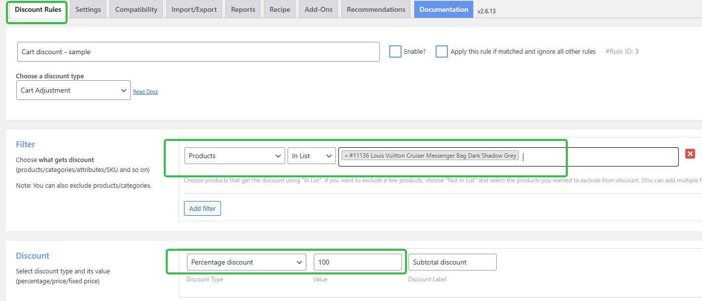Imagen [7] - ¿Cómo implementar descuentos de primer orden en WooCommerce? Tutorial sobre plugins gratuitos durante el primer mes.
