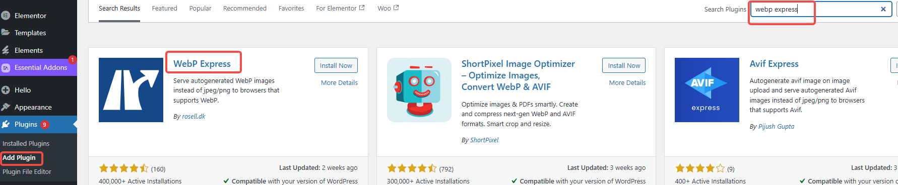 Imagen [2] - Guía de configuración de EWWW Image Optimizer: Cómo convertir automáticamente imágenes al formato WebP