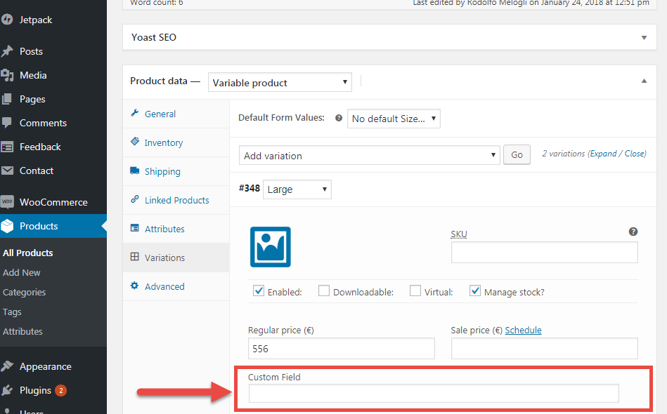 Imagen [5] - Cómo simplificar la gestión de variantes complejas de productos con el plugin WordPress Product Multi-Specification