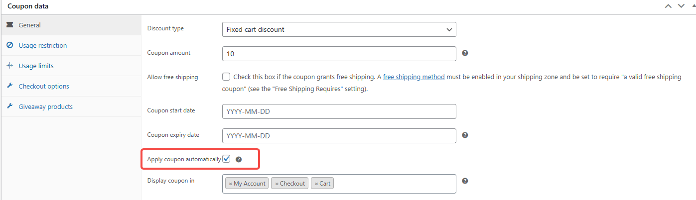 画像[8] - WooCommerce更新クーポンを設定するには？月、四半期、年で異なる割引を与える。