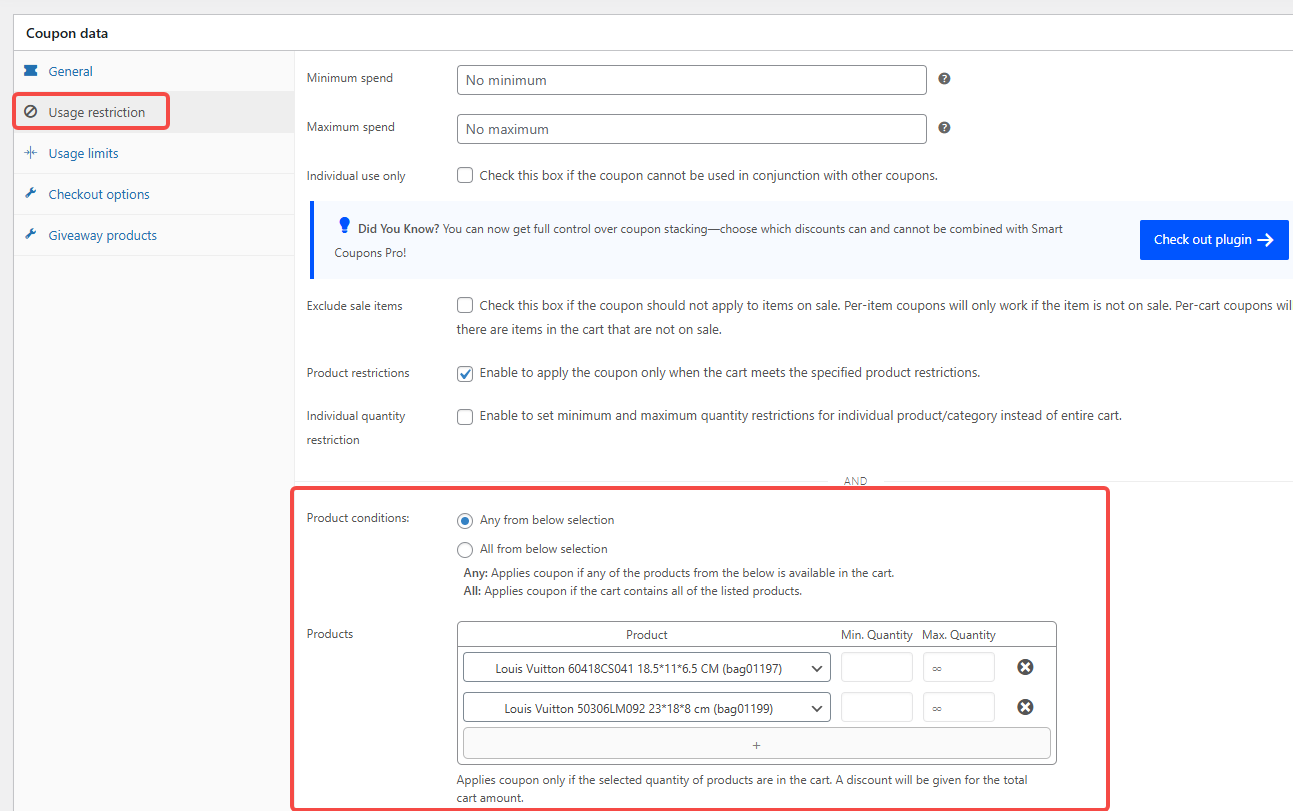 画像[4] - WooCommerce更新クーポンを設定するには？月、四半期、年ごとに異なる割引を提供します。