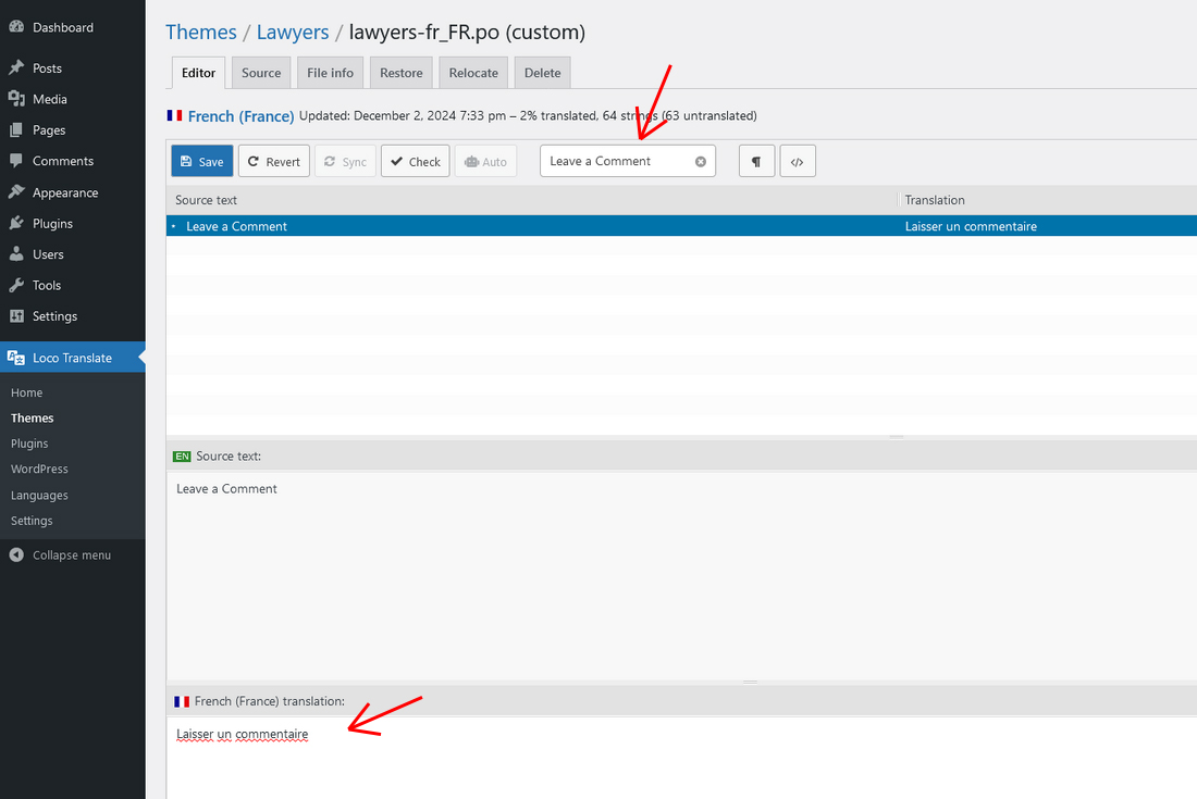 Image [3] - Loco Translate PRO vs. Free Edition : Lequel est le plus adapté à vos besoins de traduction WordPress ?