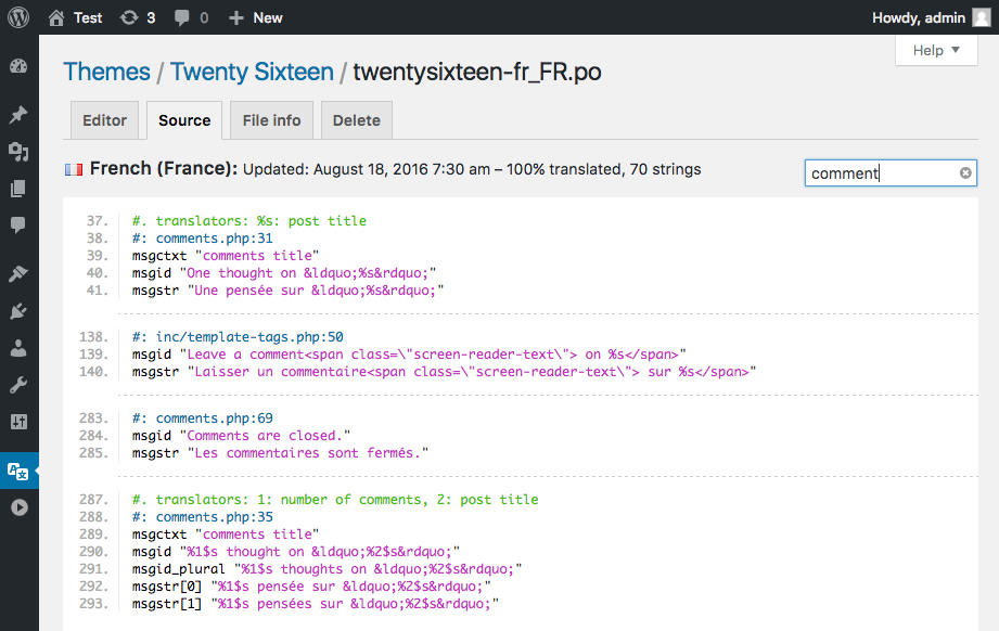 Image [3] - Comment traduire rapidement des thèmes et des plugins WordPress avec Loco Translate PRO ?