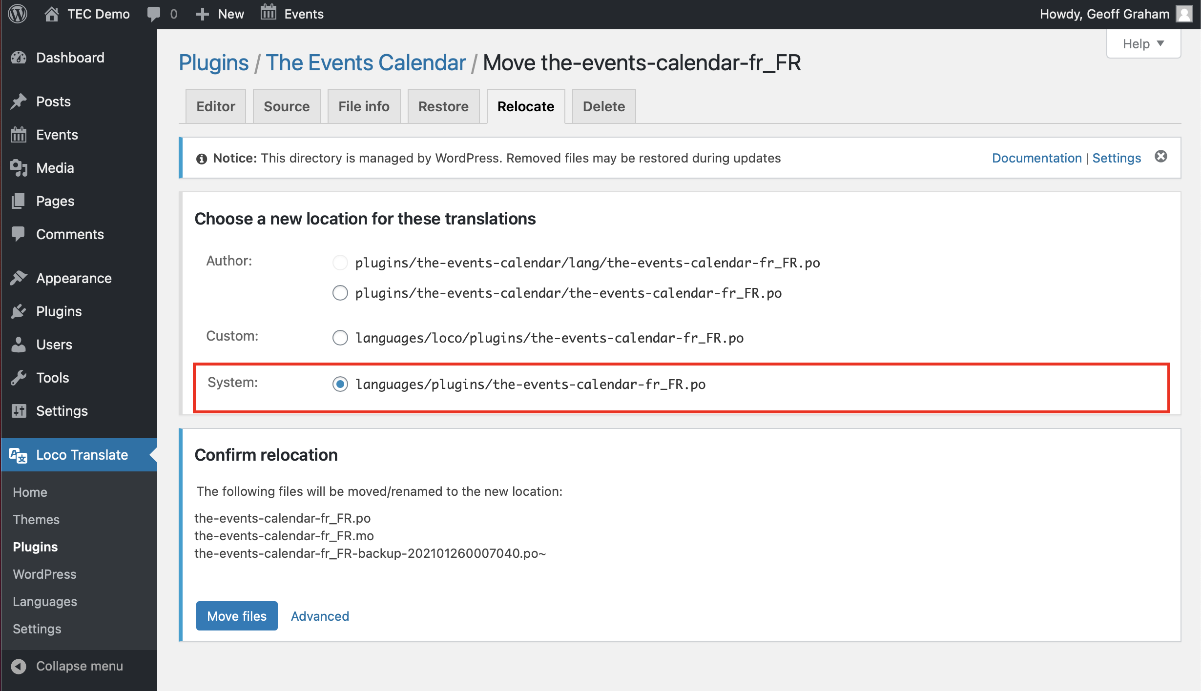 画像 [6] - Loco Translate PROの翻訳インターフェースをカスタマイズするには？
