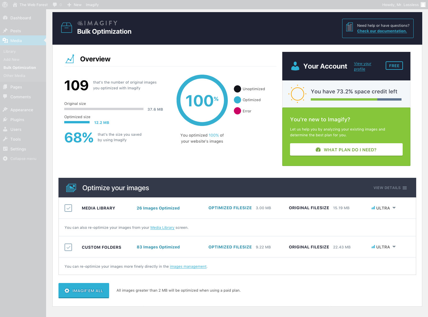 Image [3] - Comparaison du fonctionnement d'Imagify et de WP Smush : une analyse des différences entre la compression locale et la compression basée sur le cloud