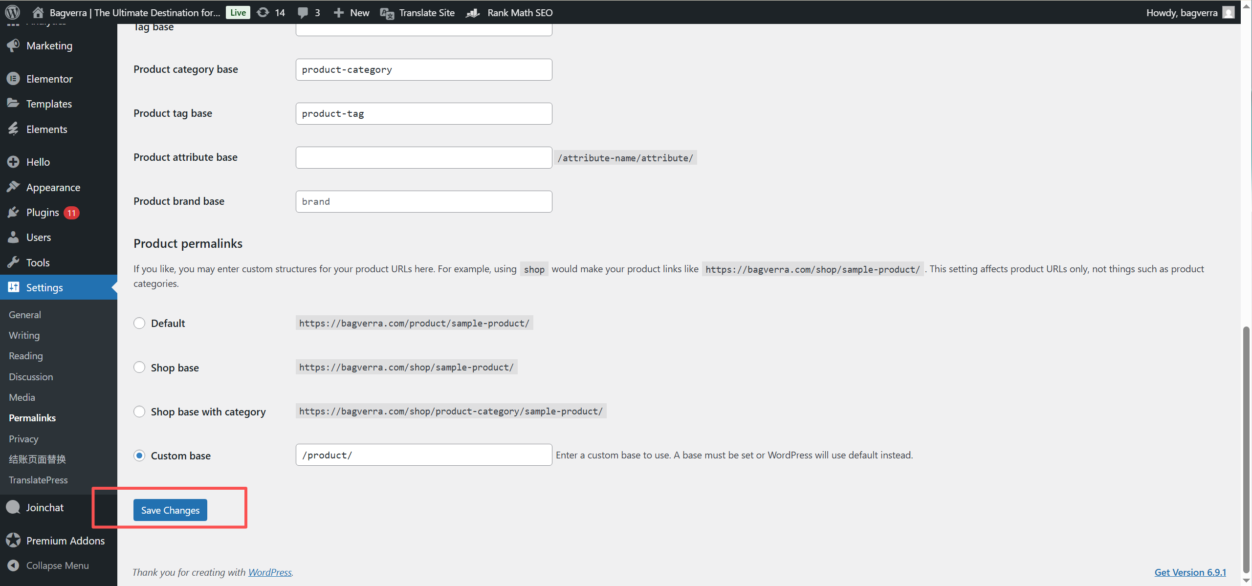 Imagen [4]-Se puede cambiar sin perder posiciones: Guía práctica para modificar las URL del mapa del sitio de Rank Math