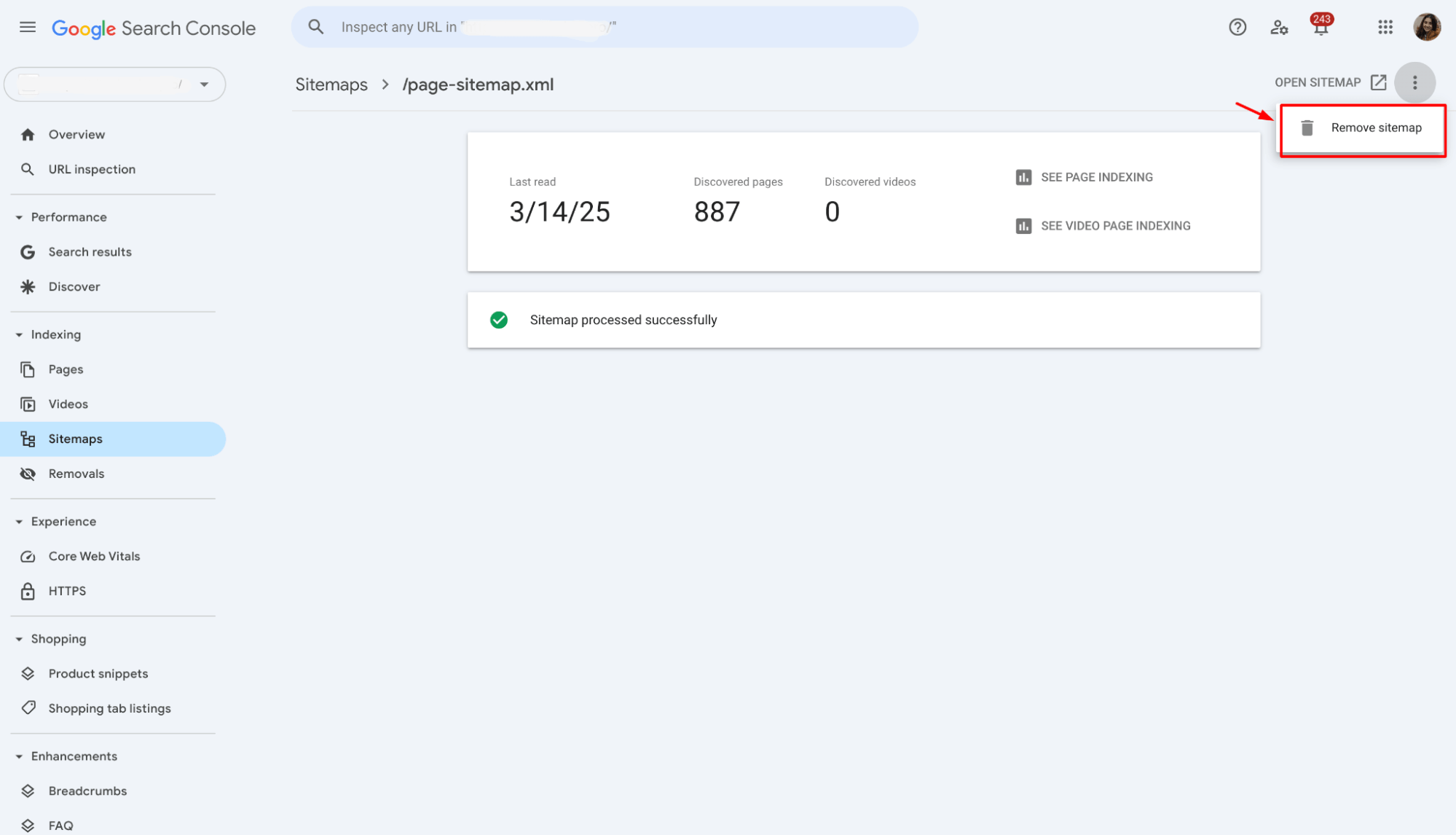 画像[4]-WordPressサイトマップのアドレスが変わった？GSCで更新を完了するには？