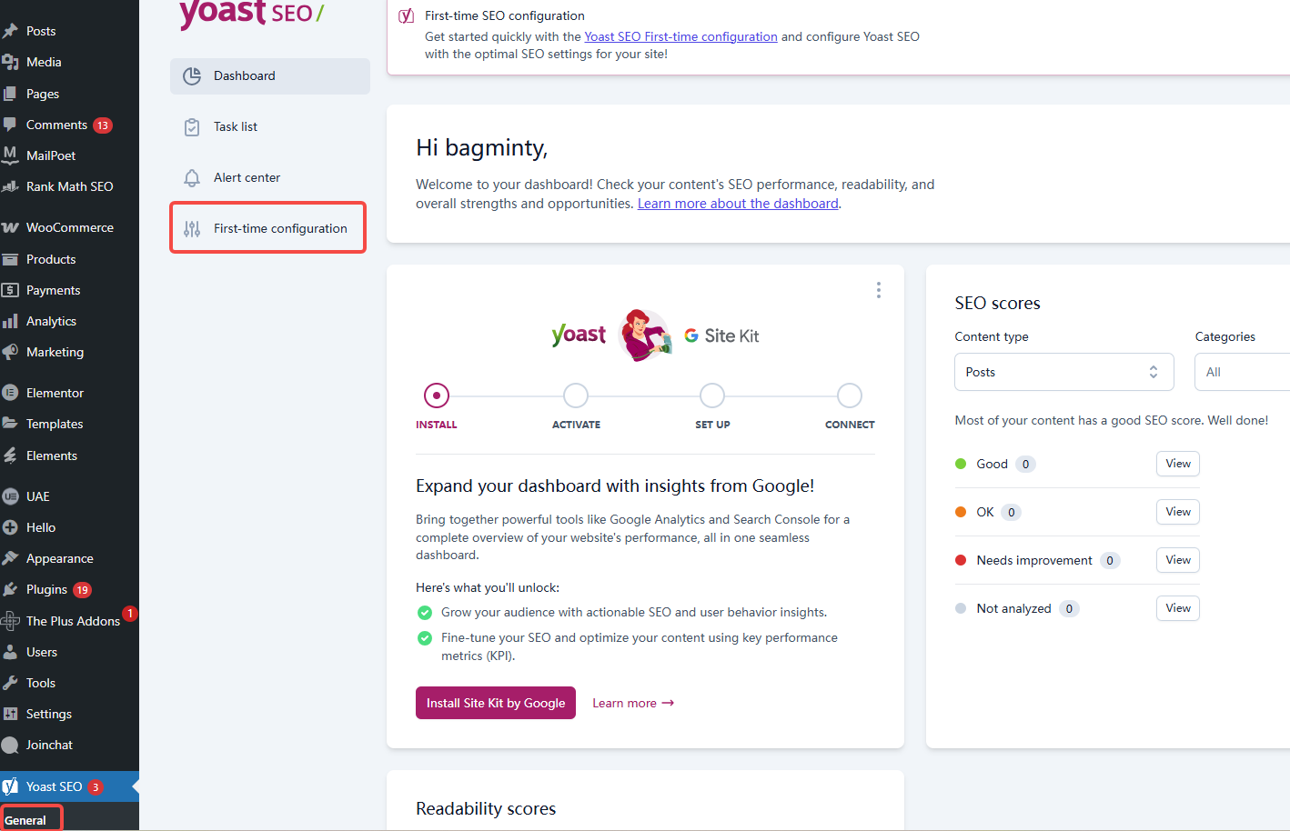 Yoast SEO 26 新手上手：首次配置向导 + 必开/必关开关清单-光子波动网 | 专业WordPress修复服务，全球范围，快速响应