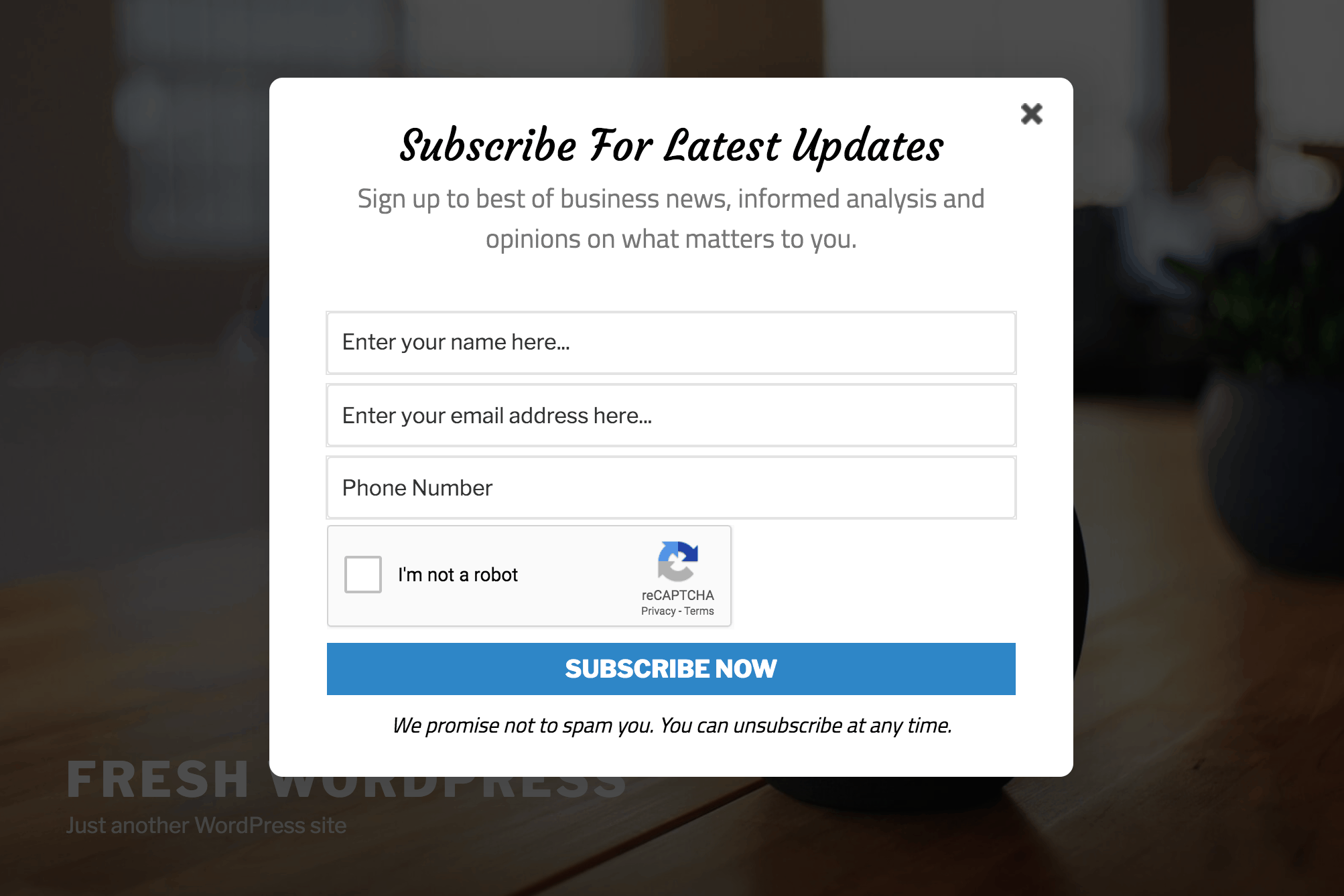 Image [5] - How to handle subscriptions in WordPress using the Forms plugin: a zero-base system configuration guide