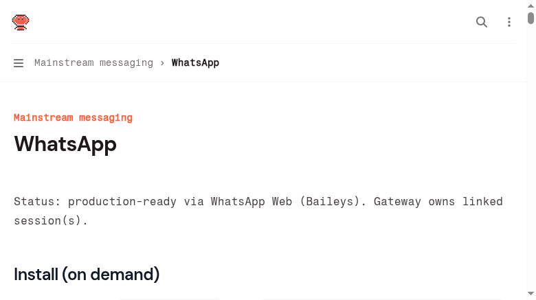 OpenClaw 怎么做 WhatsApp 客服自动回复？从安装到上线的完整教程-光子波动网 | WordPress教程、Elementor教程与故障修复